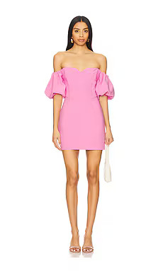 ELLIATT Gia Mini Dress in Sugarpink from Revolve.com | Revolve Clothing (Global)