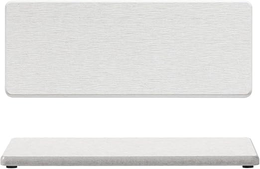 2PCS Bathroom Sink Vanity Trays, Water Absorbing Diatomite Stone Quick Drying Mat for Kitchen Cou... | Amazon (US)