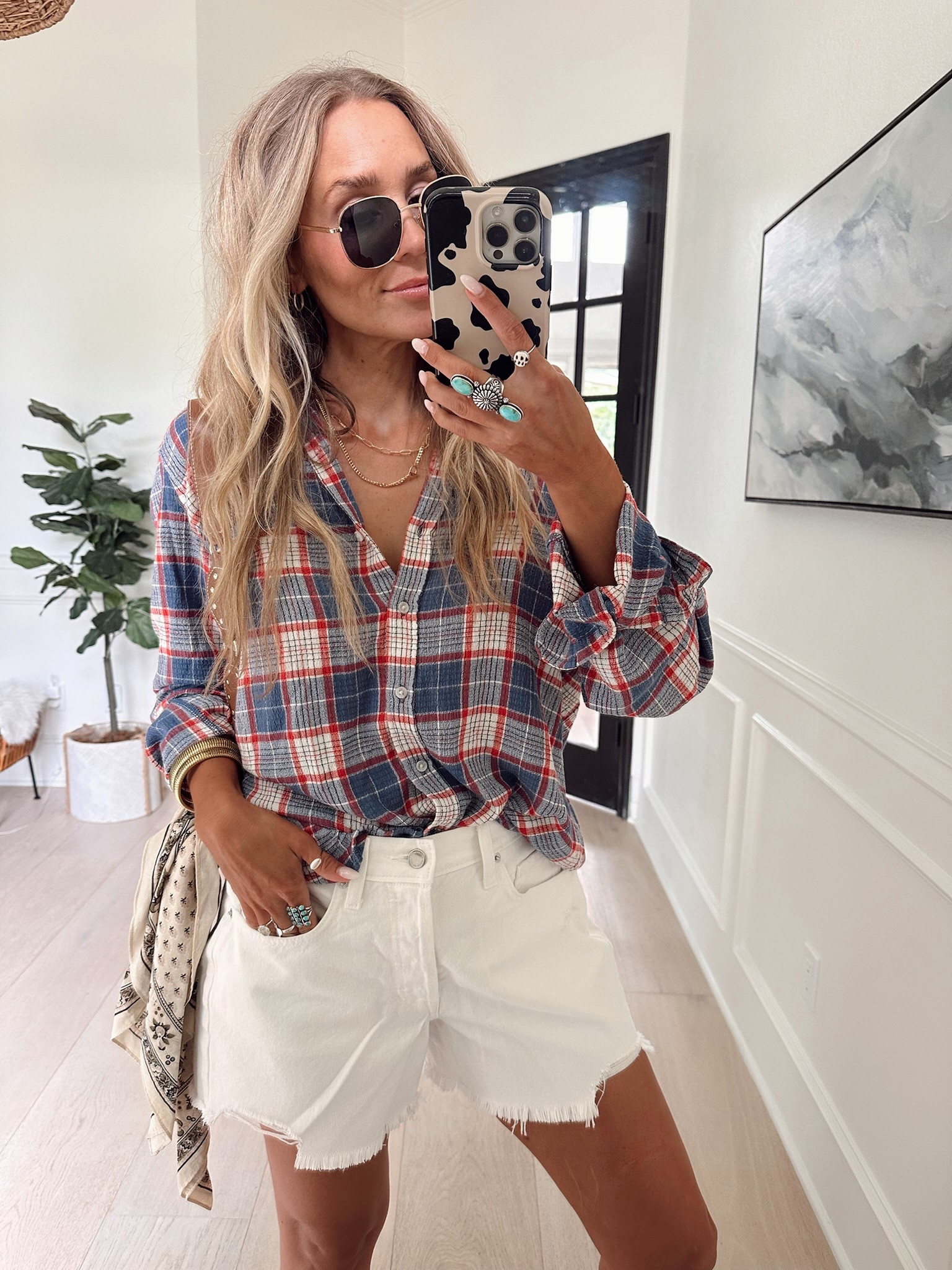 ✨SCROLL TO SHOP✨

Americans vibes with this summer outfit ✨ this would be great for the Fourth of July or just an every day outfit.

Went up one size (medium) in the top. Wearing my tts in the shorts (4//27).

5’5” // 120 lbs

#LTKSeasonal #LTKootd #LTKmomlife