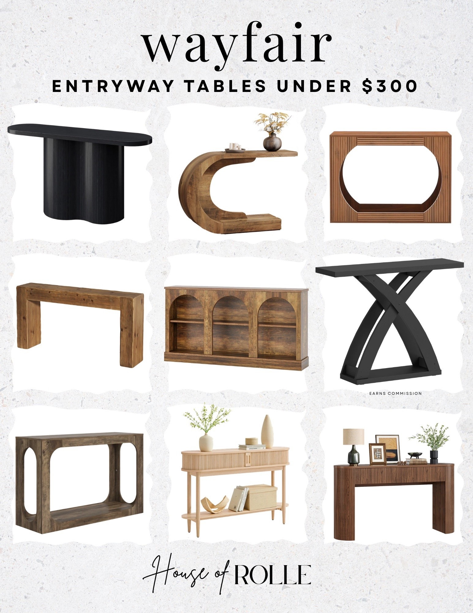 Entryway tables under $300 with 4 stars and better 

#LTKmomlife #LTKHome