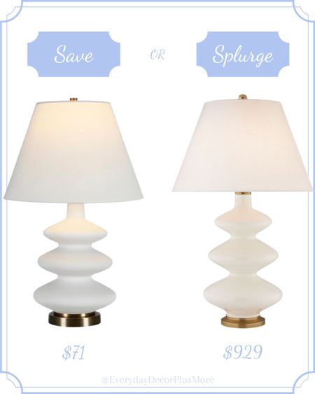 Curvy white lamp
White table lamp
Wavy white lamp
White and gold lamp
Look for less
Lamp dupe 

#LTKstyletip #LTKhome #LTKunder100
