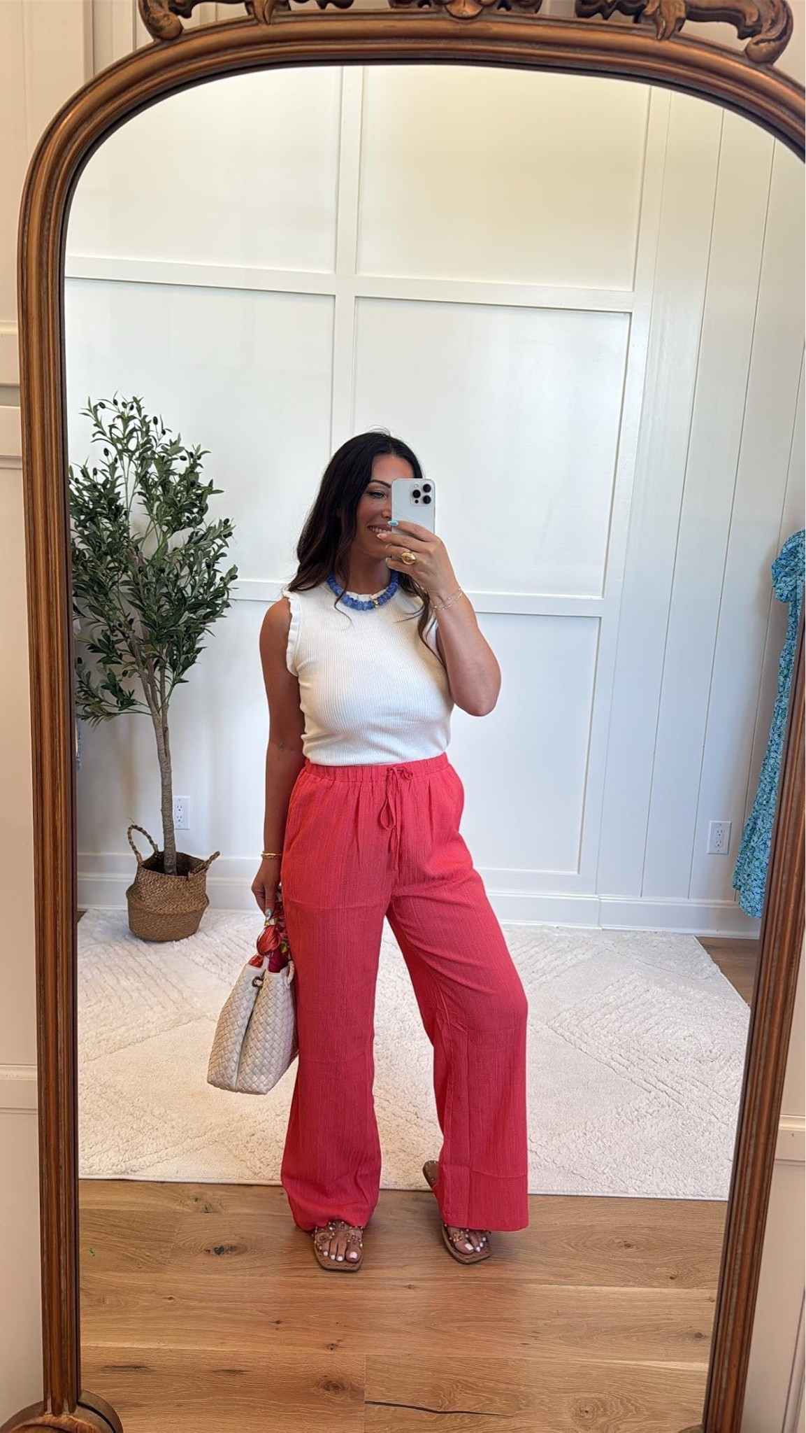 Give me all the COLOR! These wide-leg pants are so fun and comfortable paired with a simple white tank—an easy look that still makes a statement.
#LTKStyle #ColorfulStyle #WideLegPants #MomStyle #EverydayStyle #LTKFinds #OutfitInspo