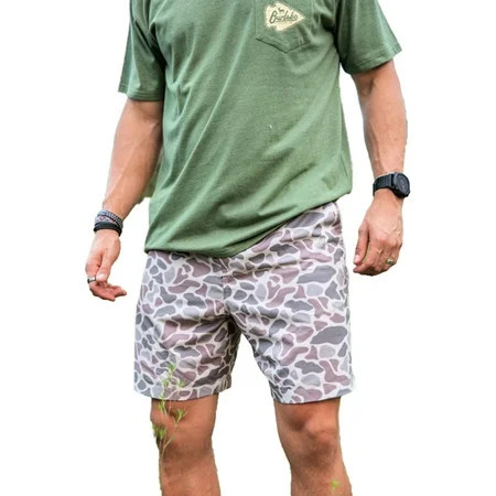 Burlebo Men s Everyday Shorts (Classic Deer Camo - Grey XX-Large) | Walmart (US)