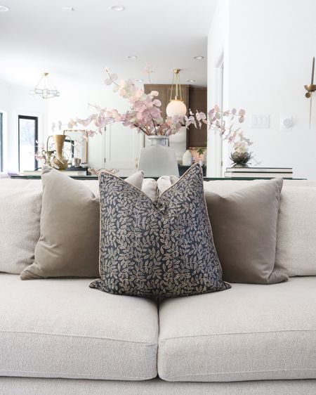 My velvet pillow covers are on sale for $17.50! 🙌🏼 The fabric is so luxe and high end, and the Flax color matches with so much and great to pair with a pattern. Incredible deal!

living room decor, ivory sofa, pillow insert, vase, stems, couch styling 

#LTKsalealert #LTKhome #LTKunder50