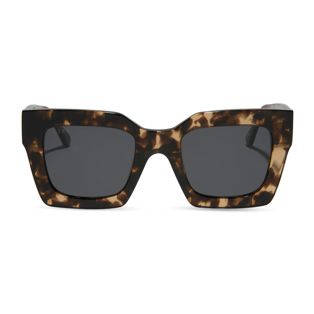 DANI - ESPRESSO TORTOISE + GREY + POLARIZED SUNGLASSES | DIFF Eyewear