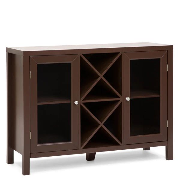 Wine Rack Sideboard Table w/ Storage | Best Choice Products 