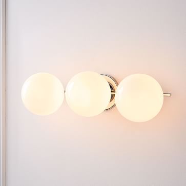 Sphere & Stem 3-Light Sconce | West Elm (US)