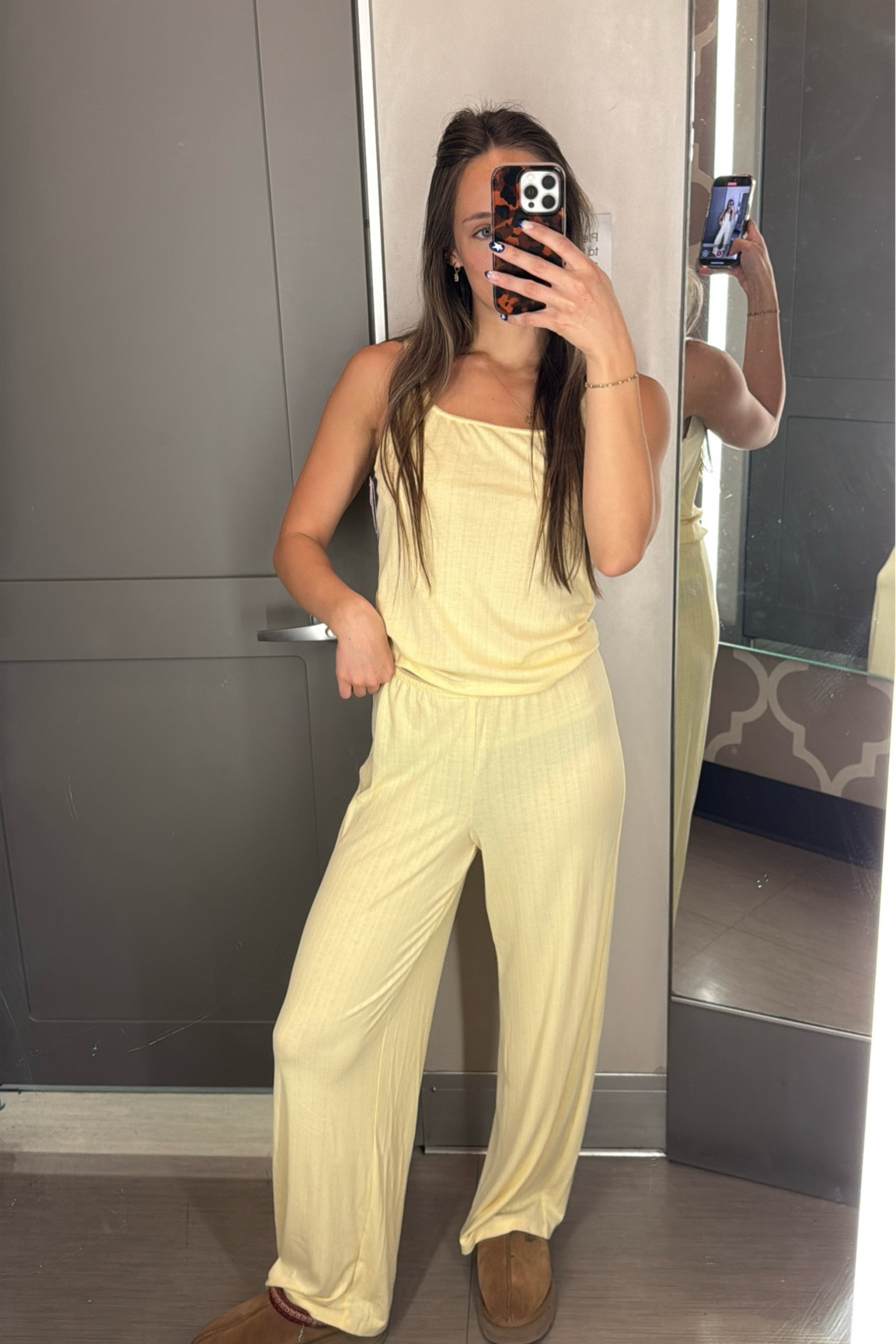 yellow pajama set

#LTKSeasonal #LTKootd