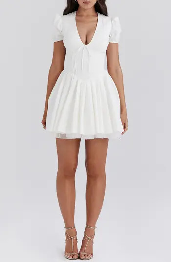 Imani Pleated Minidress | Nordstrom