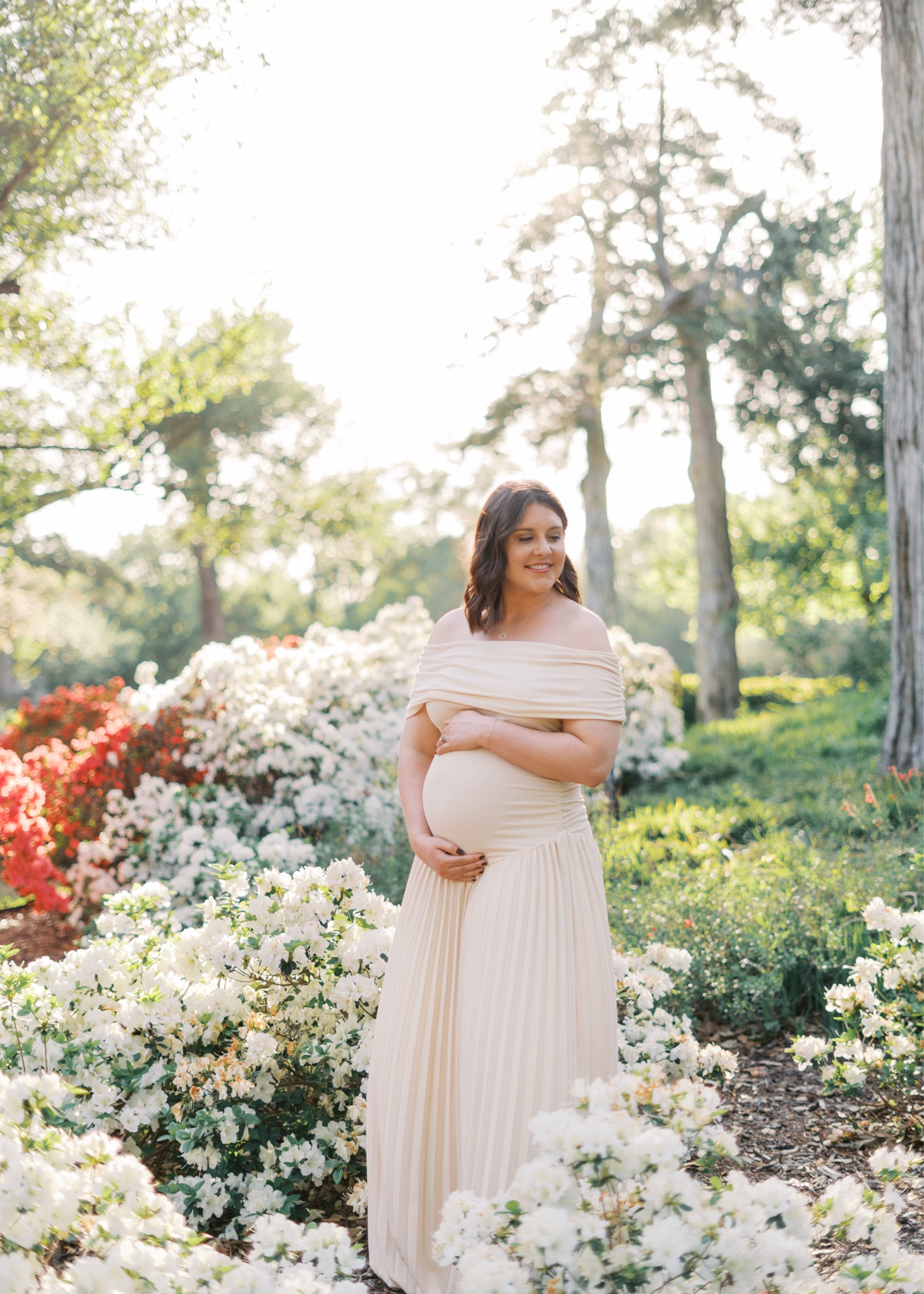 Perfect maternity photoshoot dress 