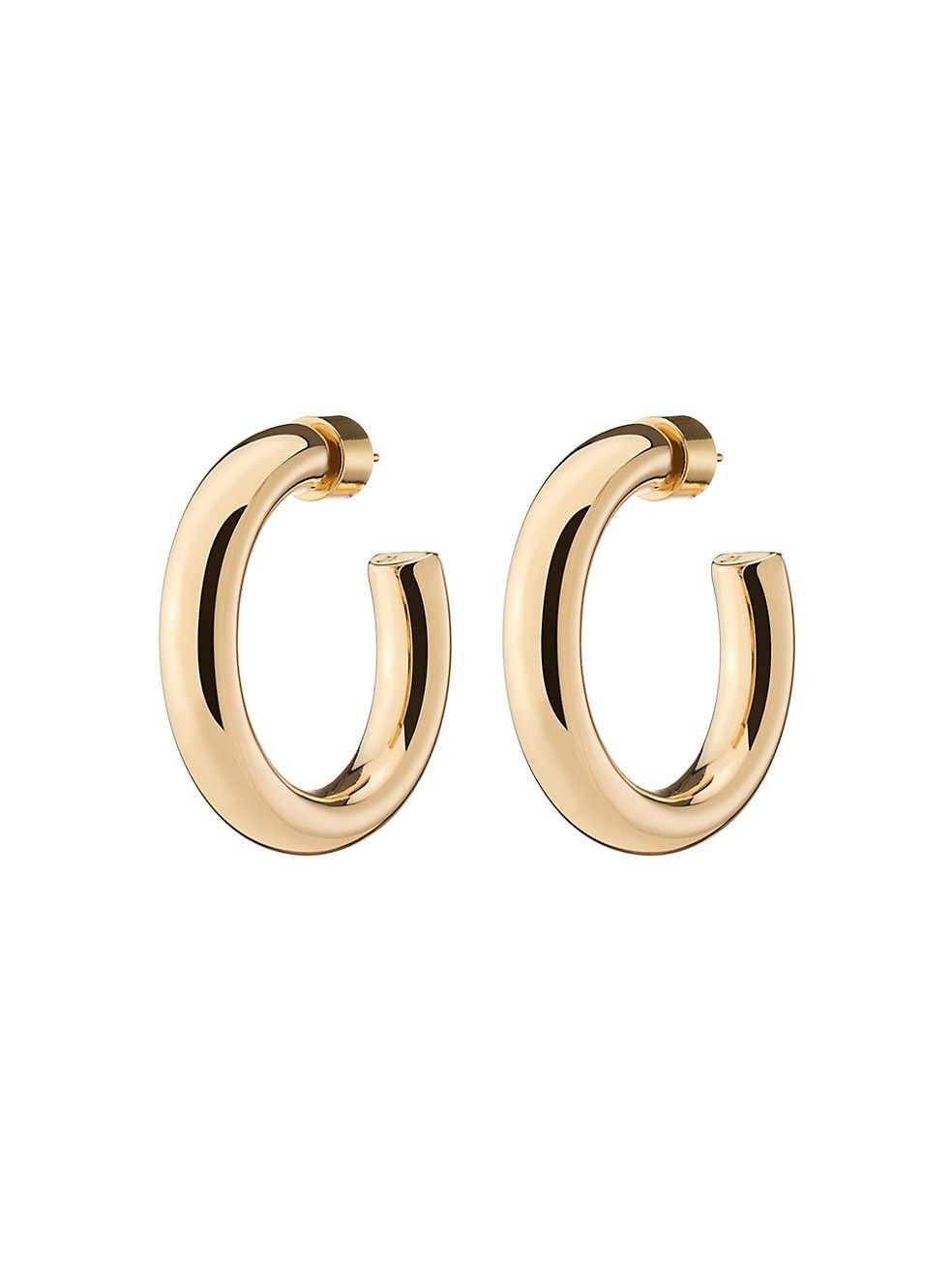 JENNIFER FISHER Samira 10K-Gold-Plated Mini Hoop Earrings | Saks Fifth Avenue