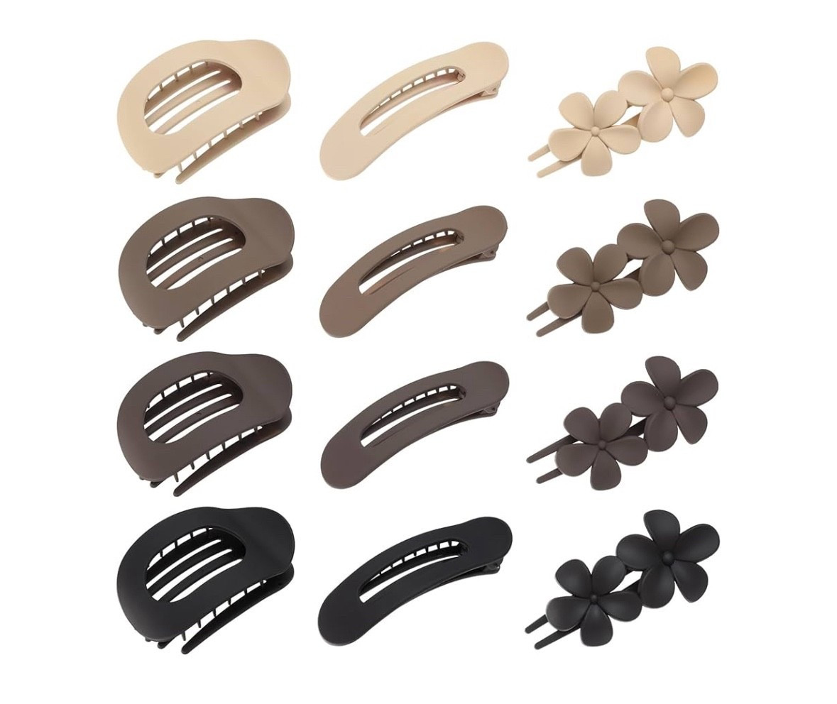 trendy flat hair clips in neutral fall colors 🤎

#LTKSeasonal #LTKStyleTip #LTKBeauty