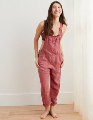 Aerie Twill Utility Overall | American Eagle Outfitters (US & CA)