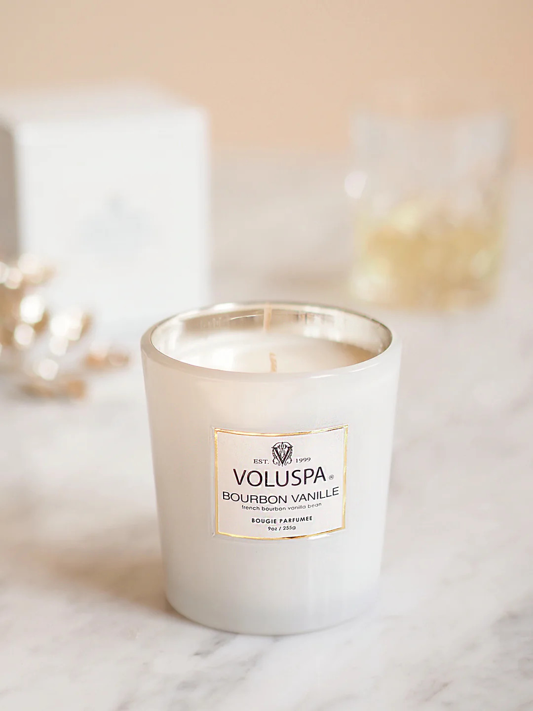 Bourbon Vanille Classic Boxed Candle | The Cross Decor & Design