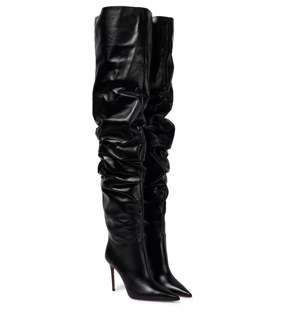 Jahleel leather over-the-knee boots | Mytheresa (INTL)