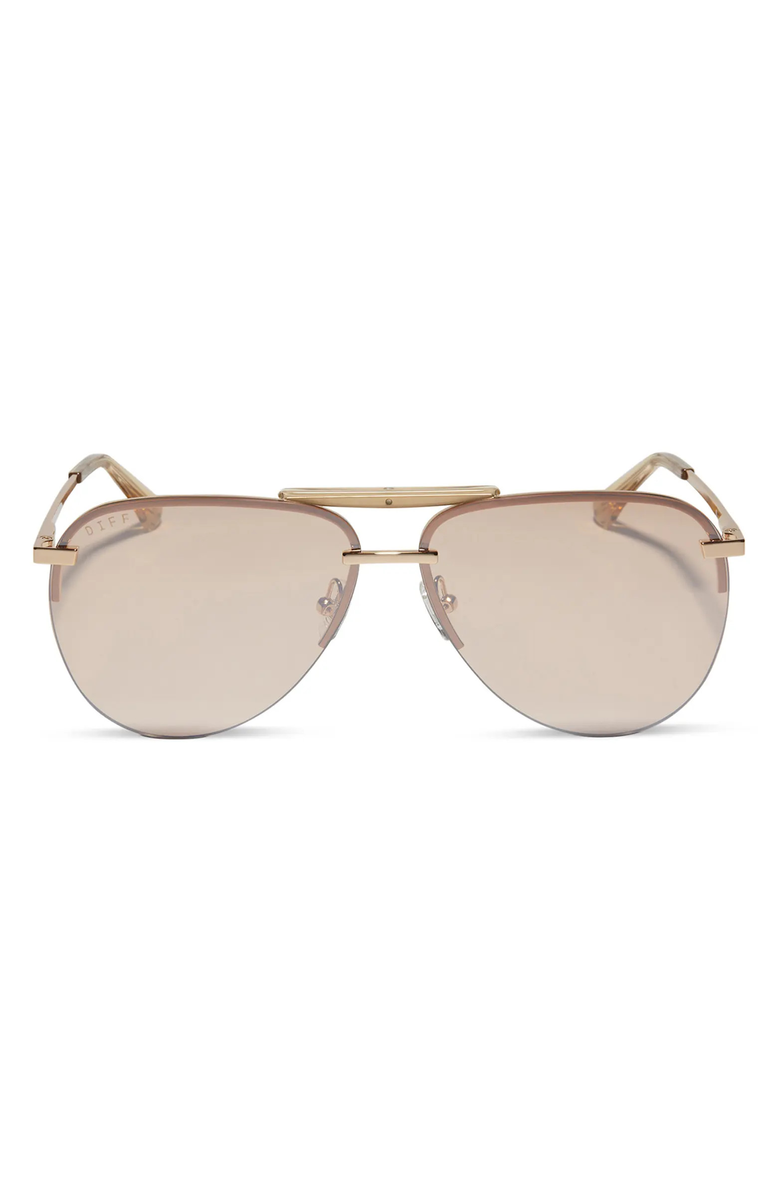 Tahoe 63mm Oversize Aviator Sunglasses | Nordstrom
