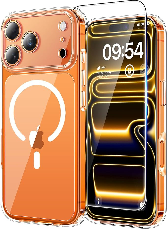TAURI for iPhone 17 Pro Max Case Compatible with MagSafe, Clear | Amazon (UK)