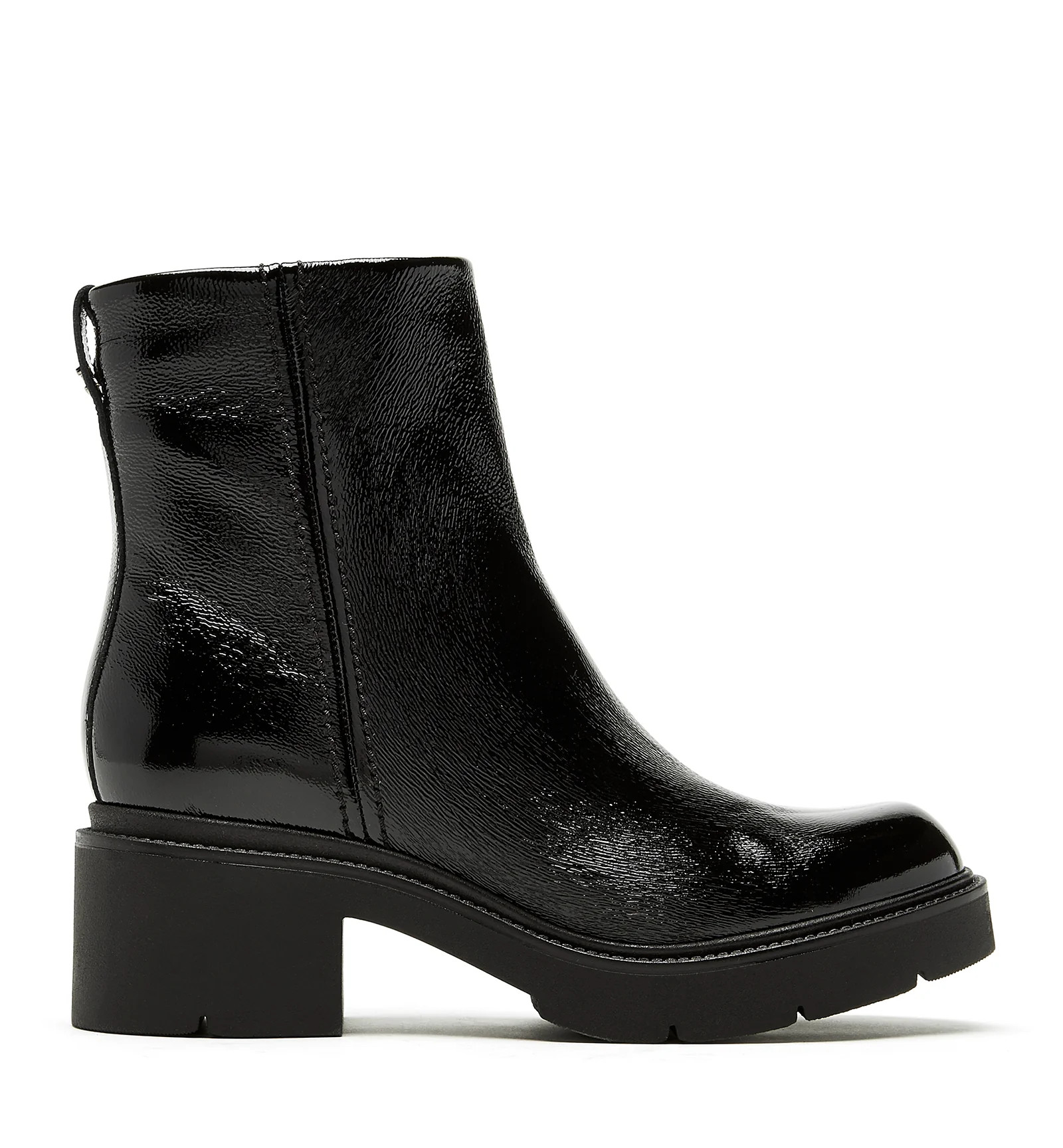ALEC CRINKLE LEATHER BOOTIE | La Canadienne