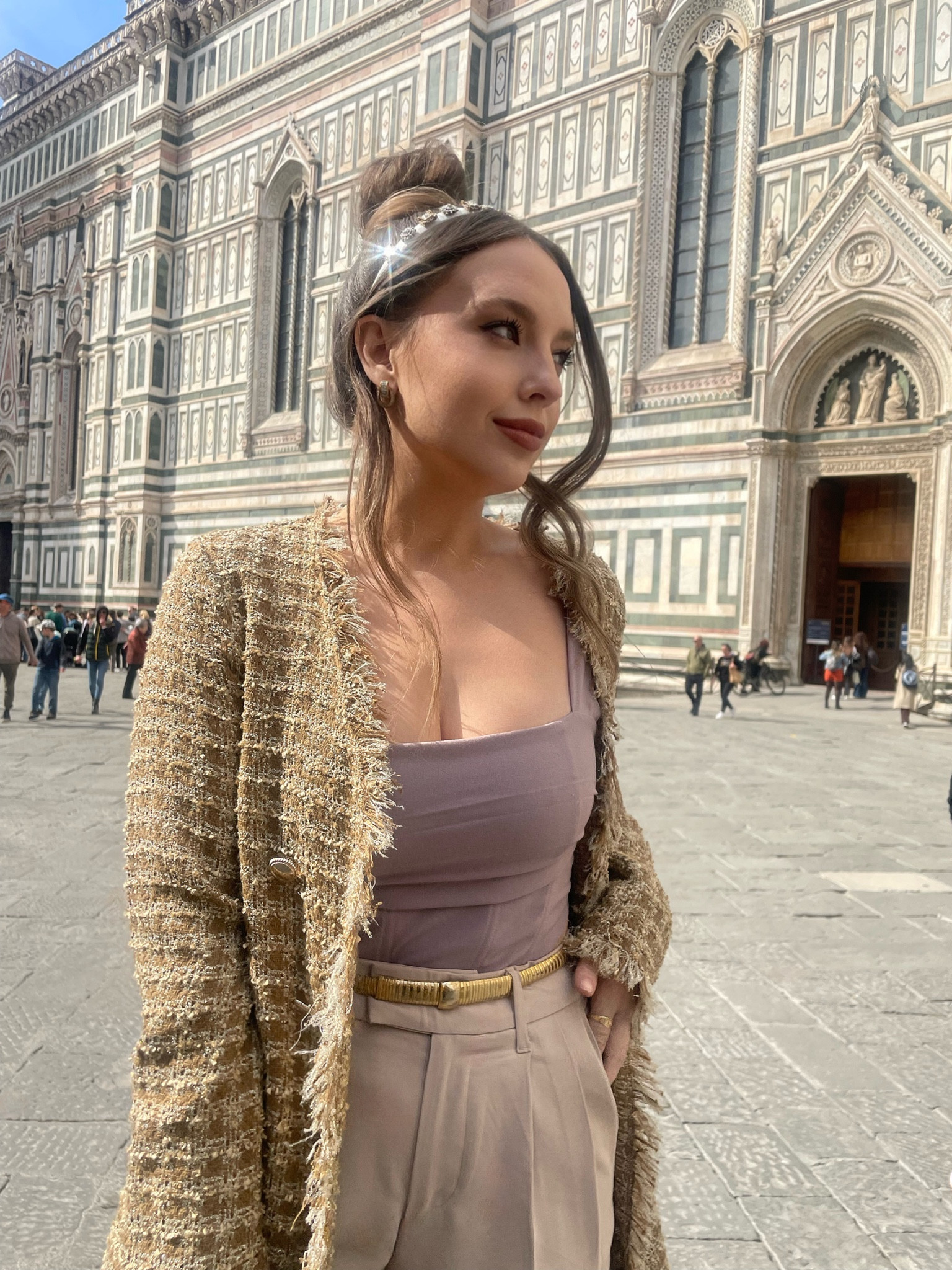 it’s hard to top easter in italy, but my headband refused to be upstaged ✨

#LTKeurope #LTKtravel #LTKSeasonal