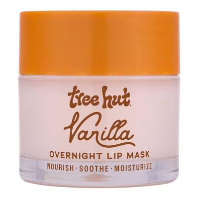 Tree Hut Vanilla Overnight Lip Mask - 0.6oz: Deep Hydration, Soothing, Paraben-Free, Contains Shea Butter | Target