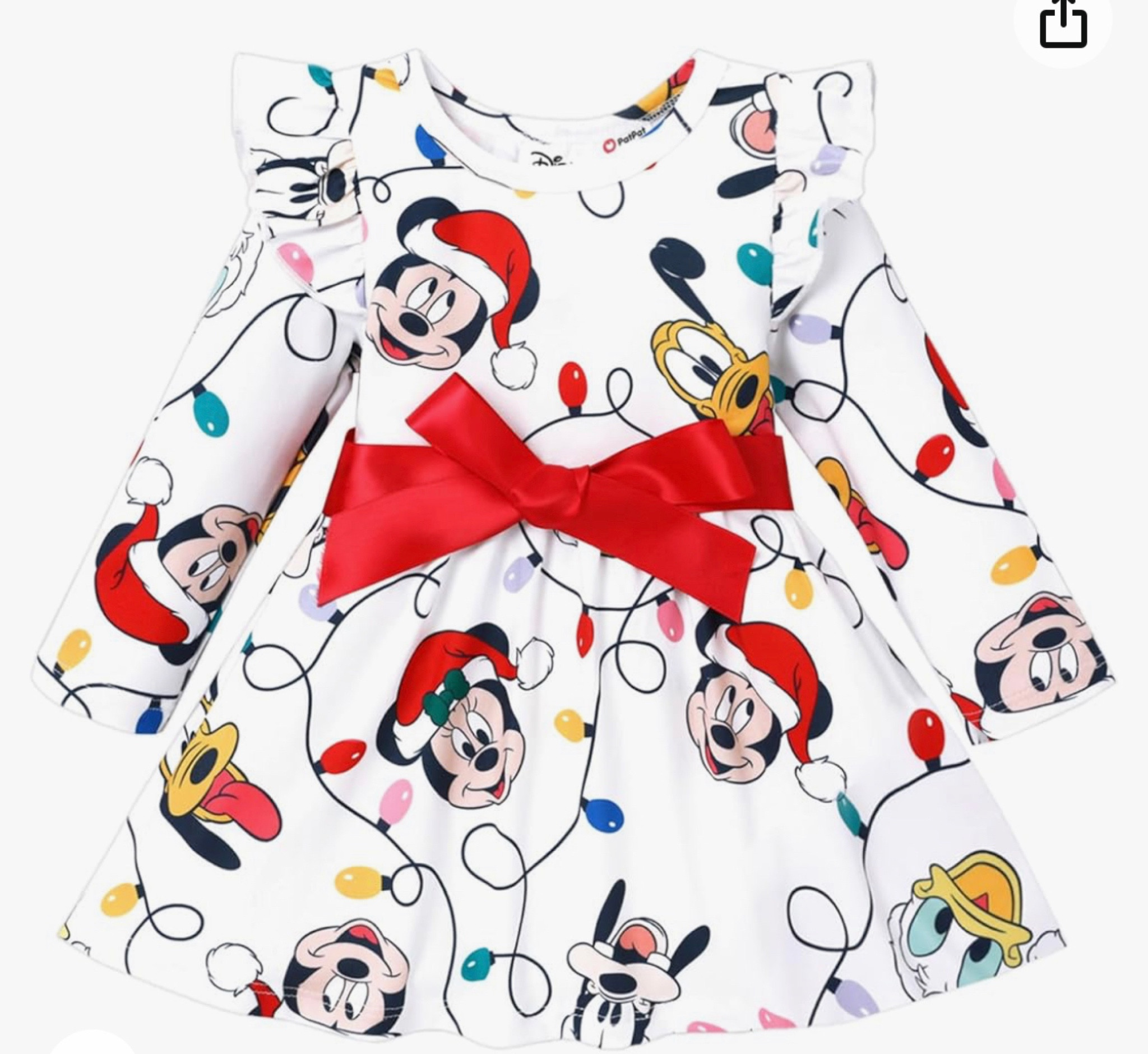 Mickey + Friends Baby/Toddler Christmas Dress, Disney, Disney baby, Disney Christmas, Disney world, Disneyland 

#LTKbaby #LTKHoliday #LTKkids