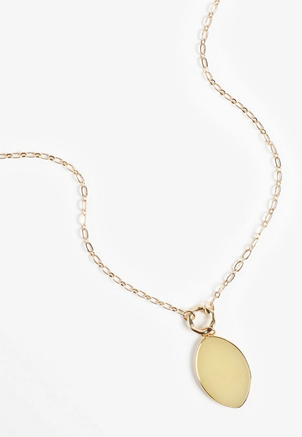 Genuine Dyed Quartz Pendant Necklace | Maurices