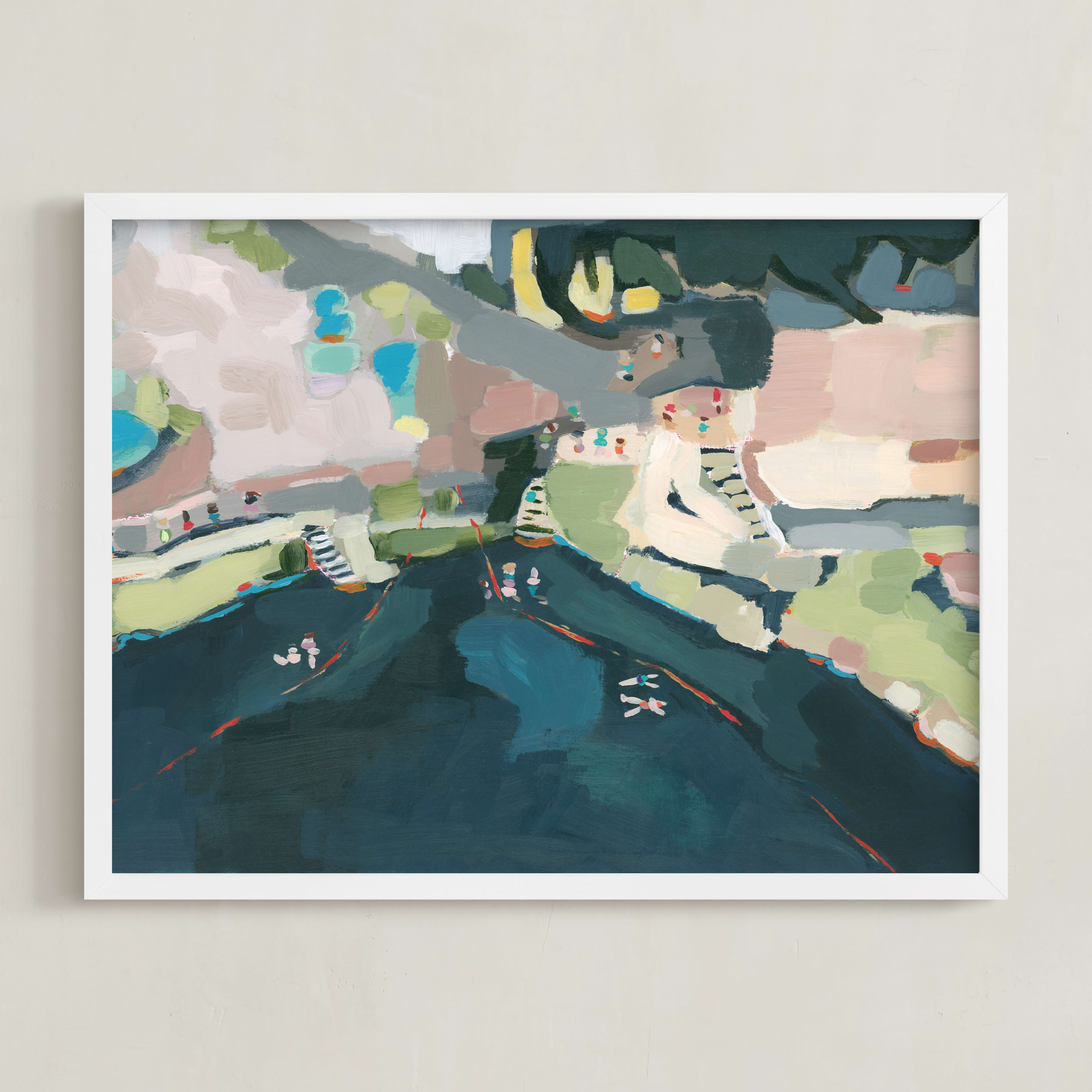 "Cenote" - Painting Limited Edition Art Print by Rachel Mercier. | Minted