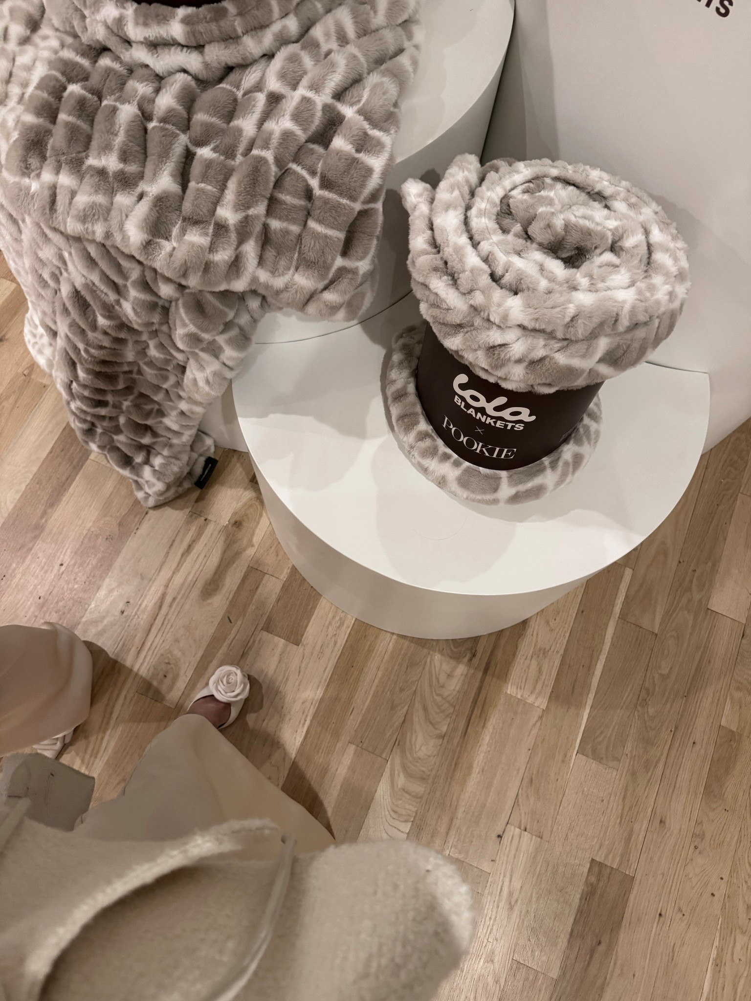 The prettiest blanket launches at 11am! Use EMILY35 for 35% off site-wide on @lolablankets 🤍 Congrats @campbellhuntpuckett! 

#LTKHome