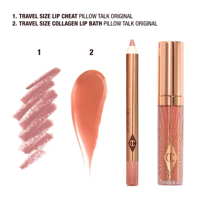 Mini Pillow Talk Glossy Lip Duos - Charlotte Tilbury | Sephora | Sephora (CA)