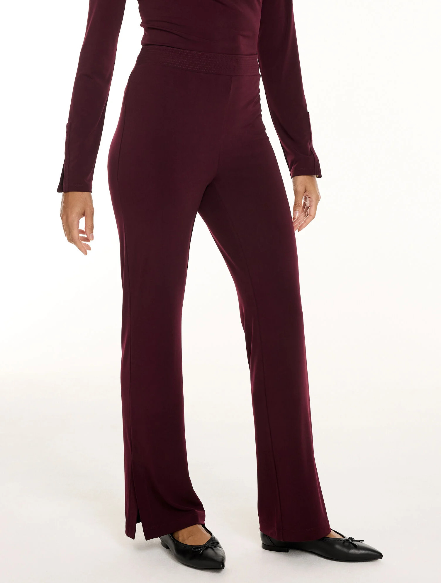 Knit Kit Kick Flare Pant | Talbots