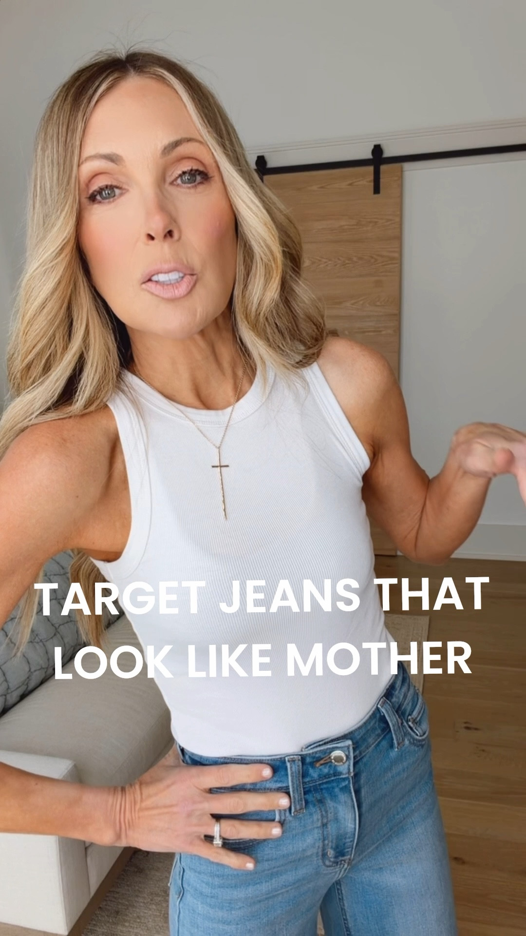 I know the viral videos say that these look like Mother but they actually remind me more of the Paige Anessas! True to size. Absolutely get these!!! Under $30 and look high-end. Very flattering and they stretch! 

#LTKootd #LTKmomlife #LTKgrwm