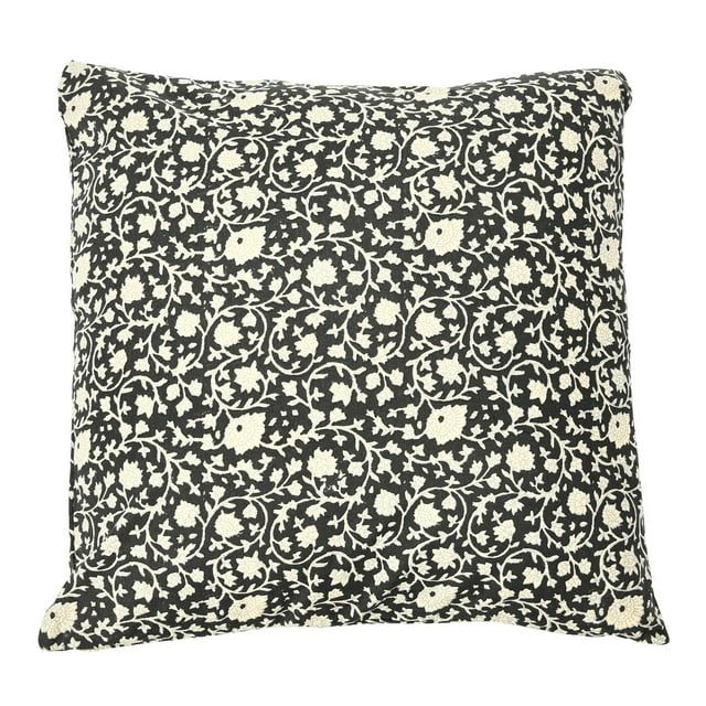 Creative Co-Op 20 in x 20 in Black/White Cotton Throw Pillows - Walmart.com | Walmart (US)