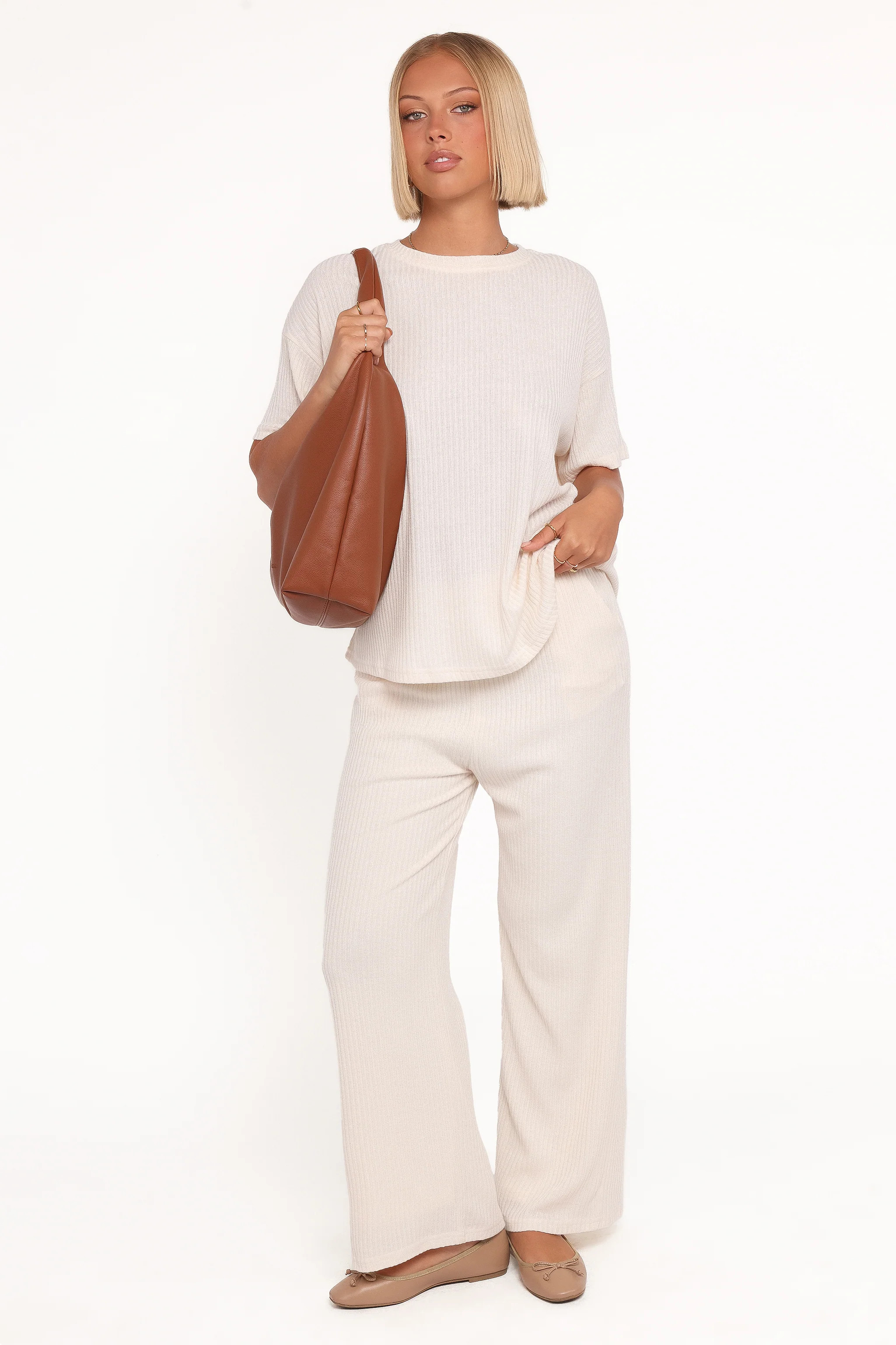 Granger Knit Pant Set - Cream | Petal & Pup (US)