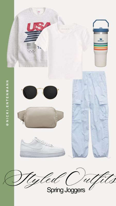 Styled up some spring cargo joggers for us! This is a great comfy outfit for spring when you have to leave your house but don’t want to actually get dressed.

Spring style, trending fashion, aerie cargos, Abercrombie hoodie, casual mom style, mom fit, athleisure 

#LTKfitness #LTKSeasonal #LTKstyletip