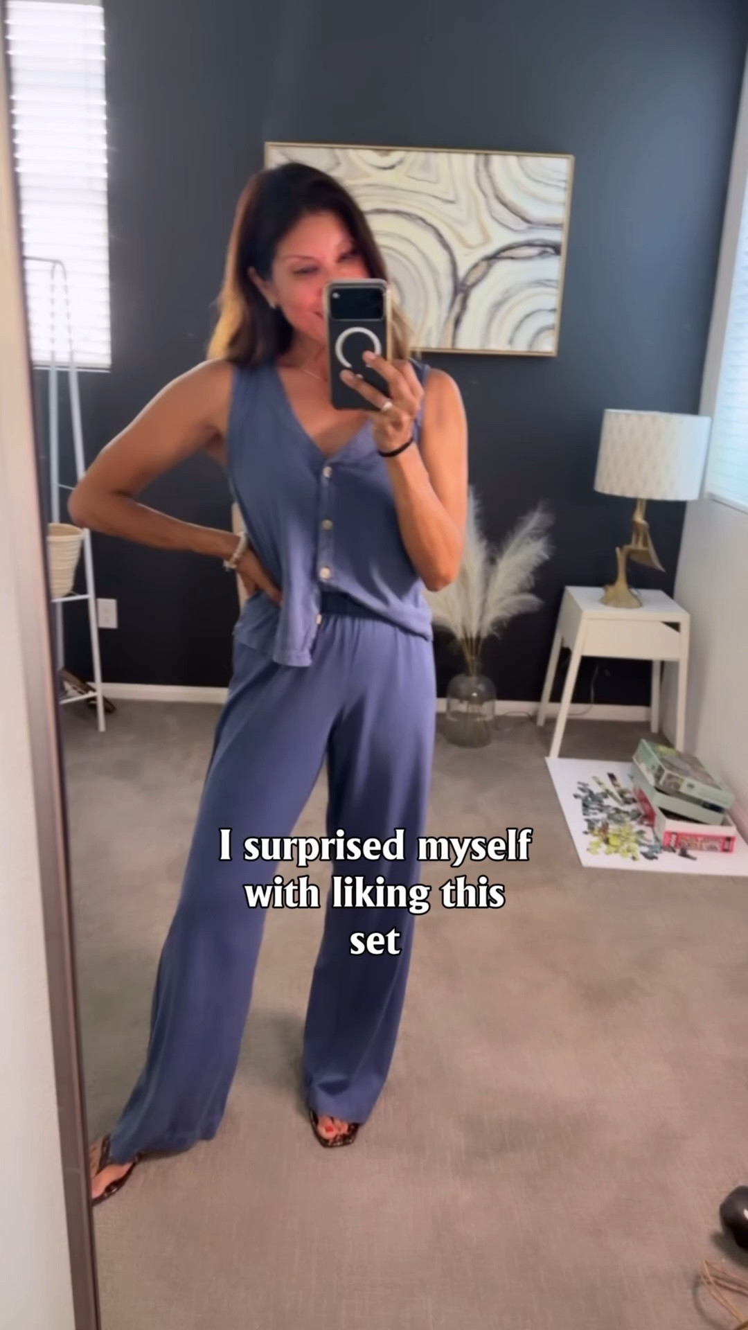 Saw it and felt like trying it. 

Cute set to travel in, lounge in or wear out for coffee. Best part, wear together or separate of course. 

@Target 
wearing xs in both

#LTKootd #LTKPetite #LTKOver40