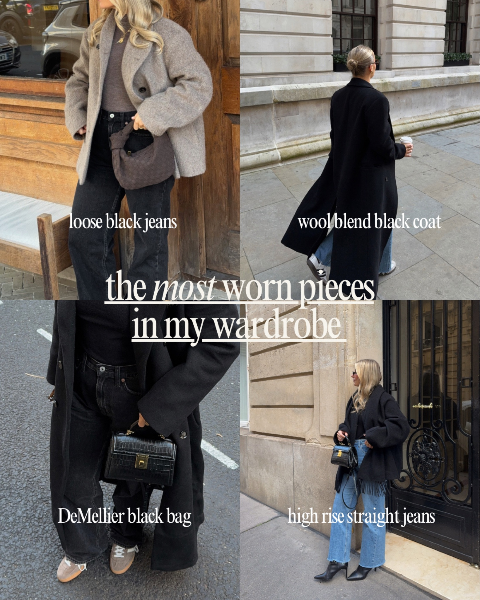 My most worn pieces this winter! Definitely pieces worth investing in for your winter wardrobe 👇🏼

#LTKeurope #LTKCyberWeek #LTKuk