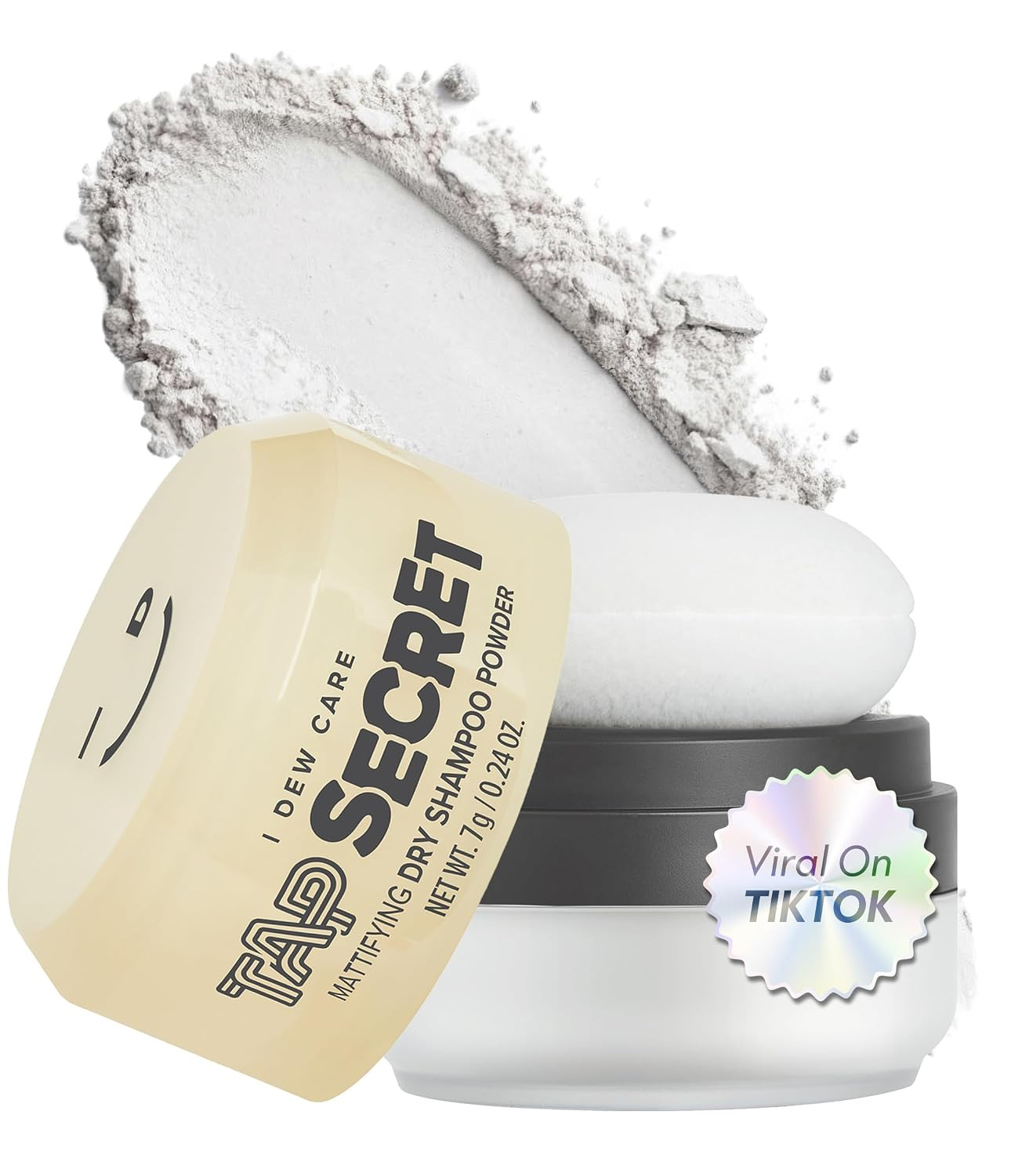 I DEW CARE Dry Shampoo Powder - Tap Secret | With Black Ginseng, Non-aerosol, Benzene-free, Mattifying Root Boost, No White Cast, Travel Size Dry Shampoo for Woman | Amazon (US)