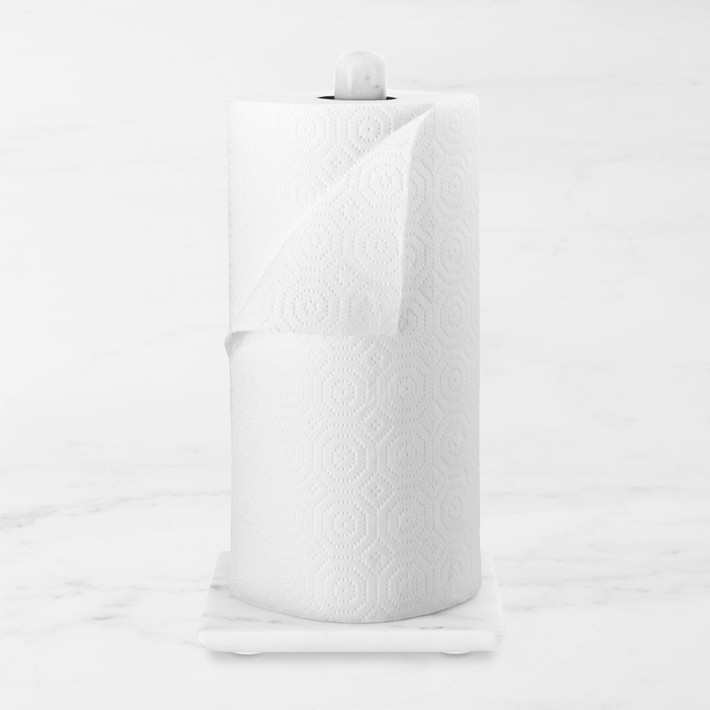 Williams Sonoma Marble Paper Towel Holder | Williams-Sonoma