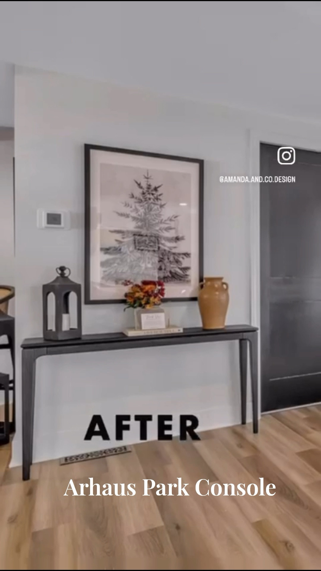 Transform your foyer with this timeless Arhaus Park Console. 

Its clean lines and warm finish set the tone for your entire home, creating a welcoming first impression that feels both elevated and effortless. 

Style it with artwork, a mirror, and greenery for a perfectly curated look.

#entrywaydecor #consoletable #ourhouse #airbnb #amandaandcodesign

#LTKHome #LTKStyleTip