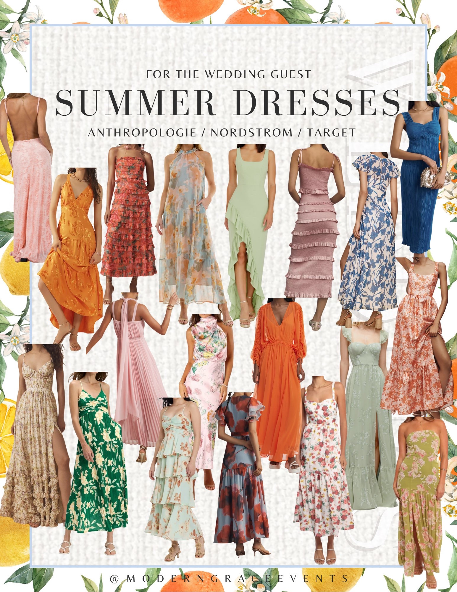 🍊☀️Summer is here and that means chic, bright, breezy dresses. Shop these wedding guest dress looks below.👇 

#summerwedding #weddingguest #weddingguestdress #weddingdresses #target #targetdresses 

#LTKSummerEdit #LTKParties #LTKWedding