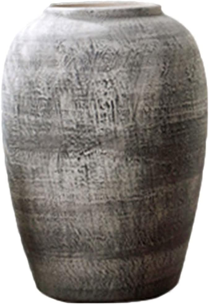 Living Room Ceramic Floor Vase Room Home Decorations (Color : A) | Amazon (US)