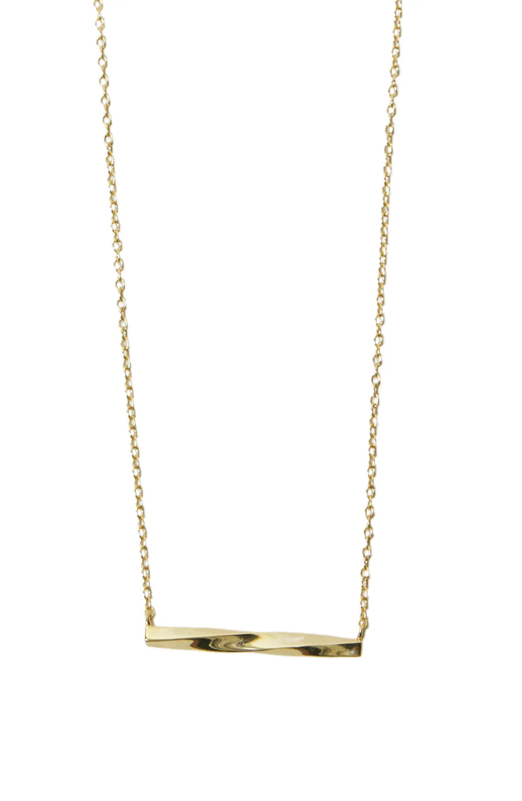 Twist Bar Pendant Necklace | Nordstrom