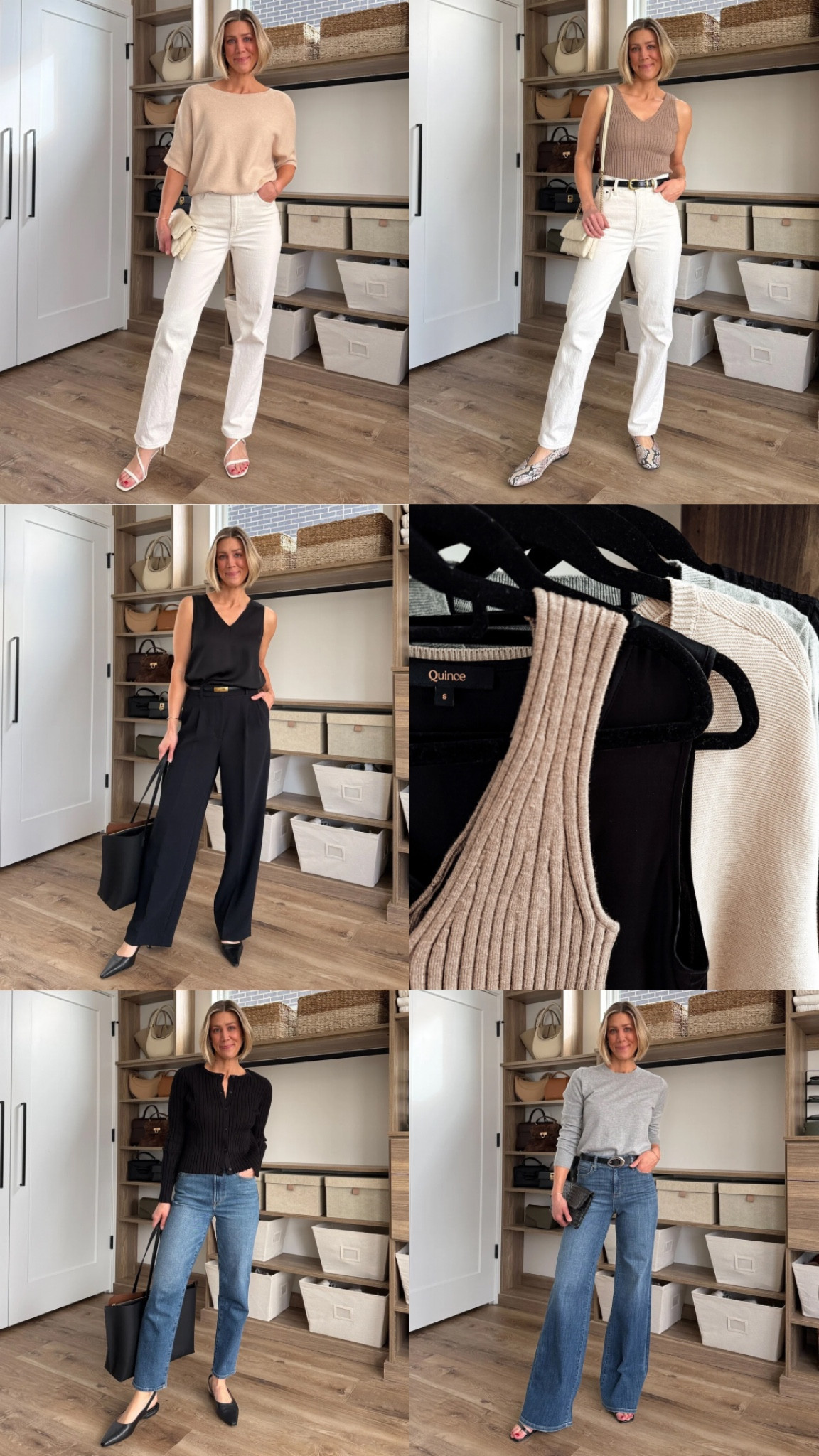 Quince Capsule Worthy Spring Tops, wearing tts small all pieces 

@onequince #quincepartner

#LTKStyleTip #LTKFindsUnder50 #LTKFindsUnder100