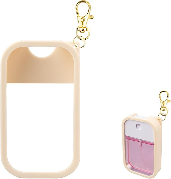 TERPINK Silicone Case Compatible with Touchland Hand Sanitizer Spray, Protective Case with Keycha... | Amazon (US)