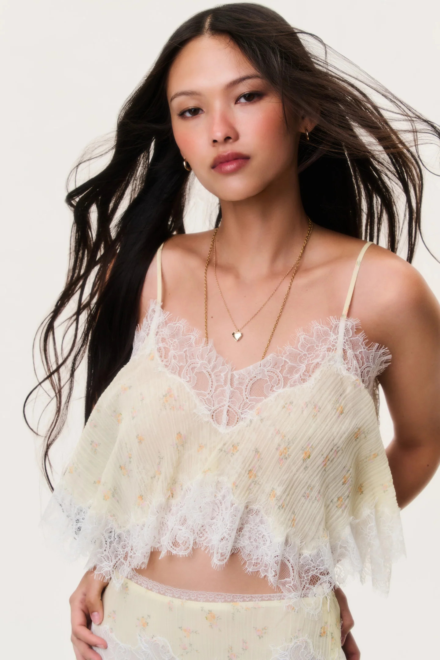 Elysia Cotton-Silk Crop Top | LoveShackFancy