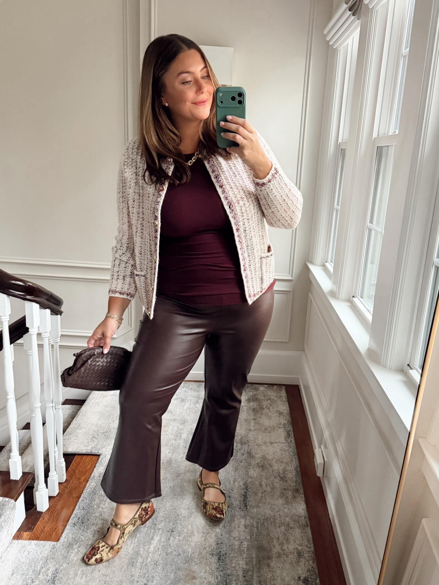 Wearing size 18 in cardigan, 18 in shirt, and sharing similar style pants! Dinner outfit - fall outfit - work outfit. 

#LTKStyleTip #LTKPlusSize #LTKSeasonal
