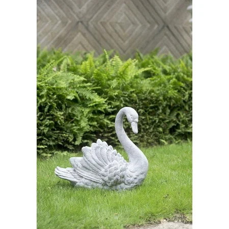 Garden Pots, 16.5x9x15.5" Mgo Swan Planter, Gray Planters For Outdoor Plants,Magnesium Oxide Outdoor Garden Planters, Garden & Outdoor Garden Supplies Garden Pots & Planters 16.5x9x15.5" Mgo Swan Pla | Walmart (US)