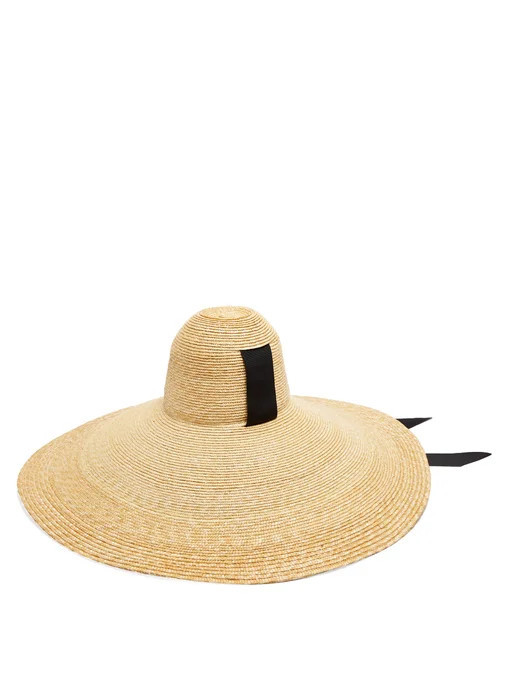 Sugar Cone wide-brim straw hat | Lola Hats | Matches (APAC)