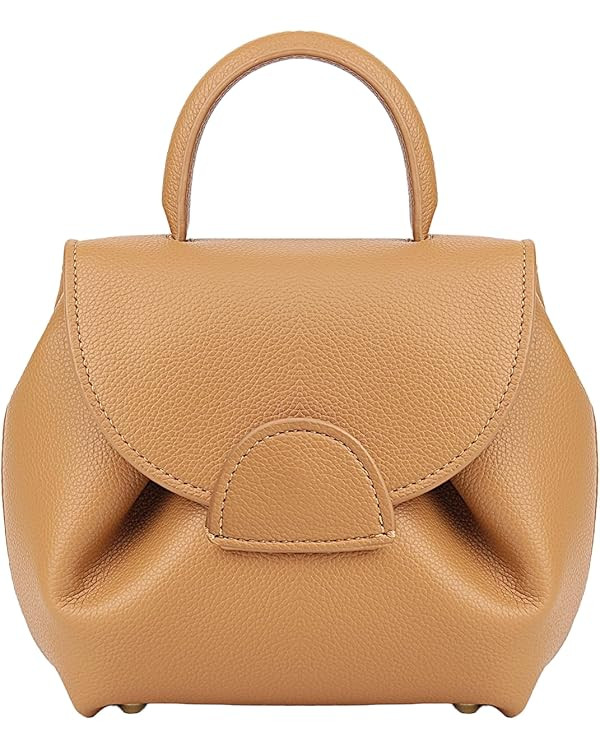 women's top-handle handbags,top handle bag,designer bags for women,luxury handbags,mini faux leat... | Amazon (US)