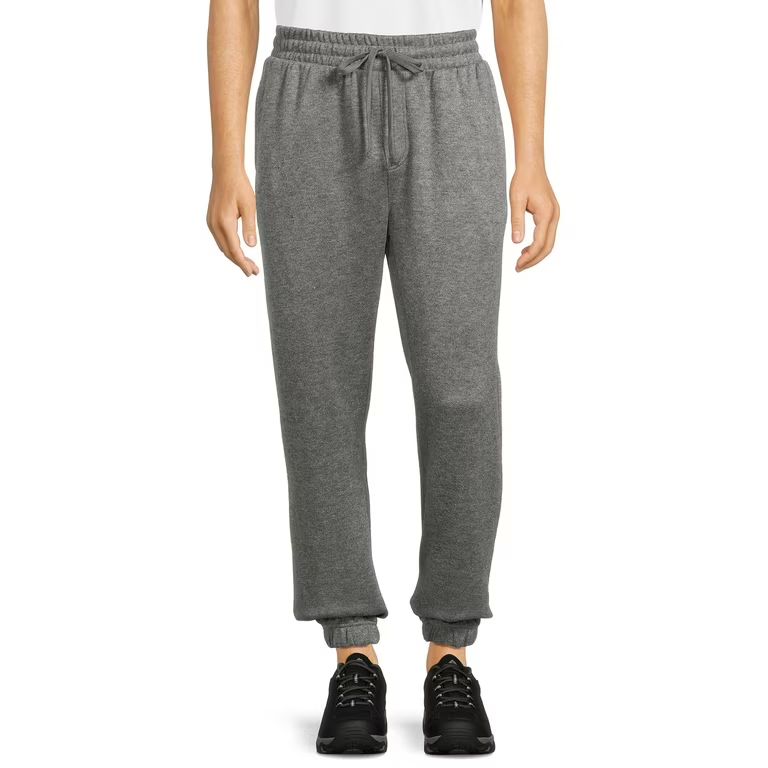 No Boundaries Men’s Cozy Jogger Pants, Sizes XS-3XL | Walmart (US)
